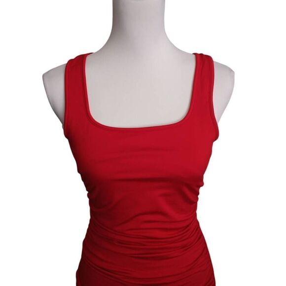 BEAGIMEG RED BODYCON DRESS SZ.M NWOT - Picture 5 of 10